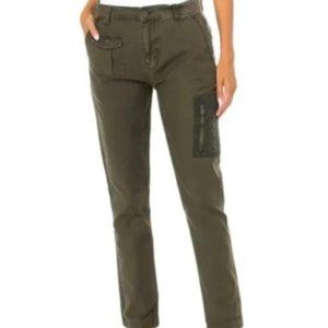 NWT - Comfortable, Desigual Straight Leg Olive Jeans, 36 EU
